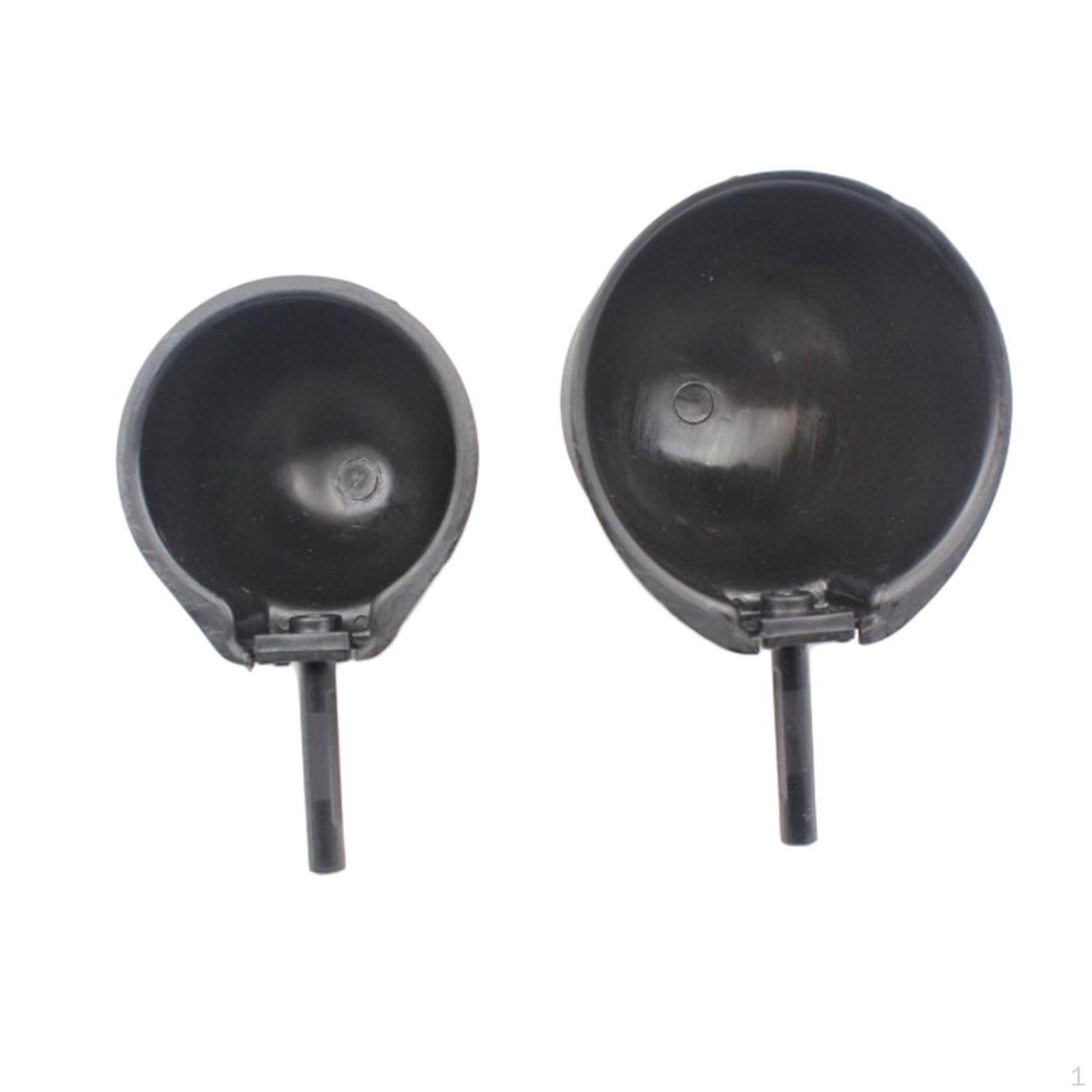 Baiting Throwing Spoon, 2 Pcs Portable Fishing Spoon Scoops Nesting Device
