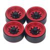 4PCS RC Beadlock Wheel Rim Set 1.9 Inch Aluminum Alloy 1 10 RC Car Wheel Hub for Axial SCX10 I II III