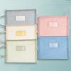 Organizer Pouch File Pocket School Office Supplies Storage Handbag Document Bag A4 File Folder Bag Zipper File Pocket