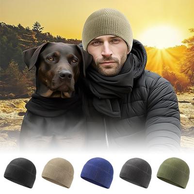 Tvarovaná síťovaná čepice Beanie Taktická čepice Venkovní běh Lyžování Jízda Větruodolná Zimní sportovní čepice