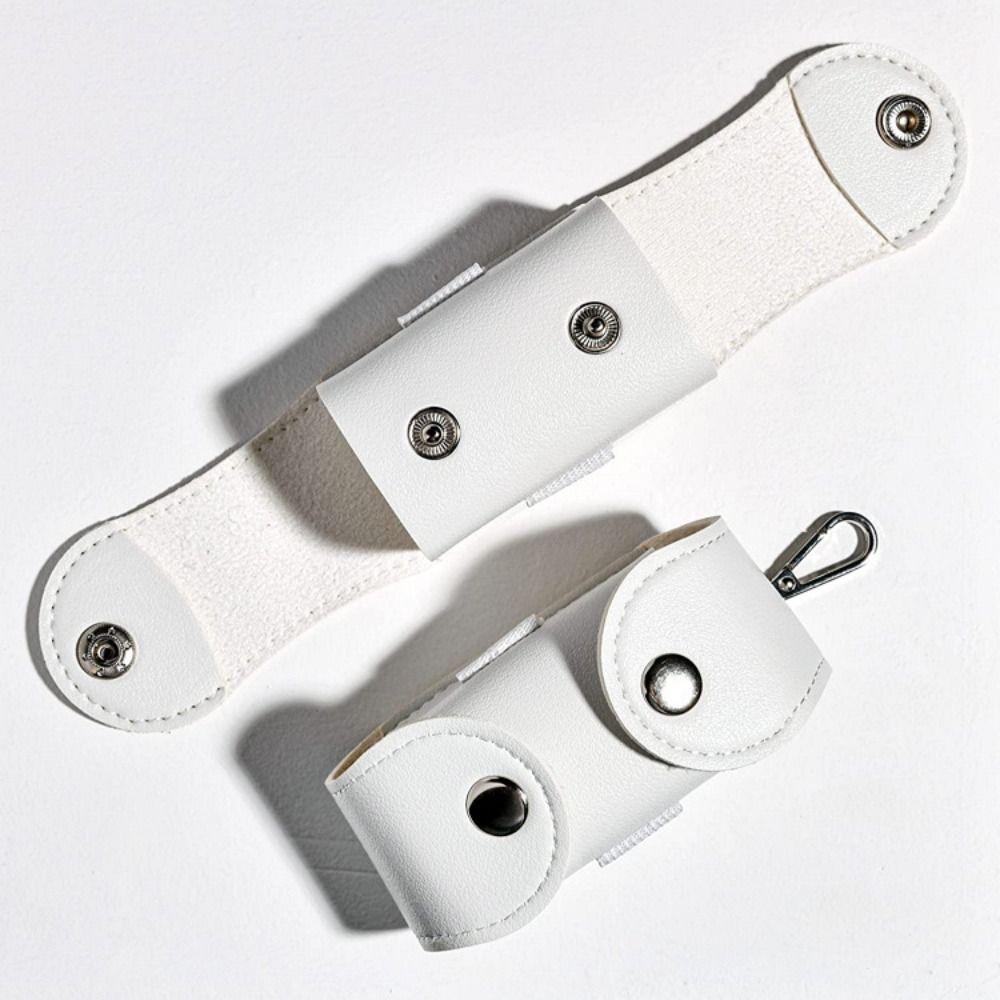 PU Leather Golf Ball Storage Pouch Small Waist Bag Portable Mini Ball Storage Bags  Golf Sports