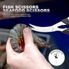 Kitchen Scissors Set With Stainless Steel Blades For Seafood And Meat Preparation