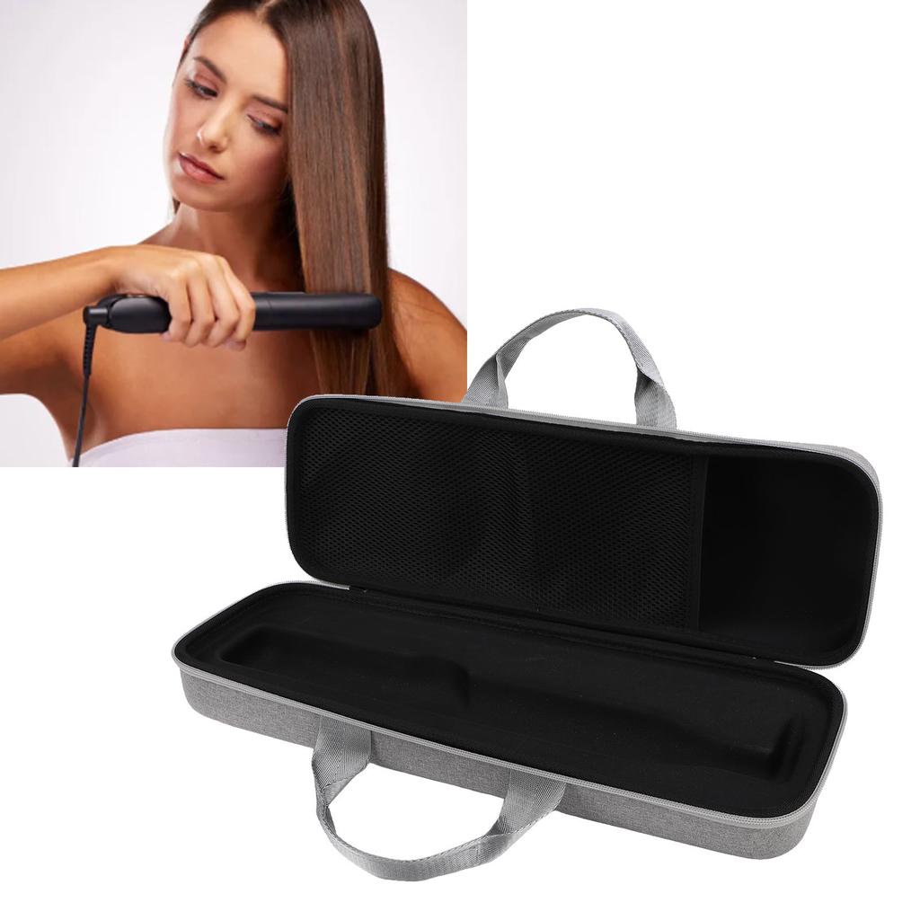 Hair Straightener Carry Case for Airstrait HT01 Portable Hair Iron Organizer EVA Water Proof Storage