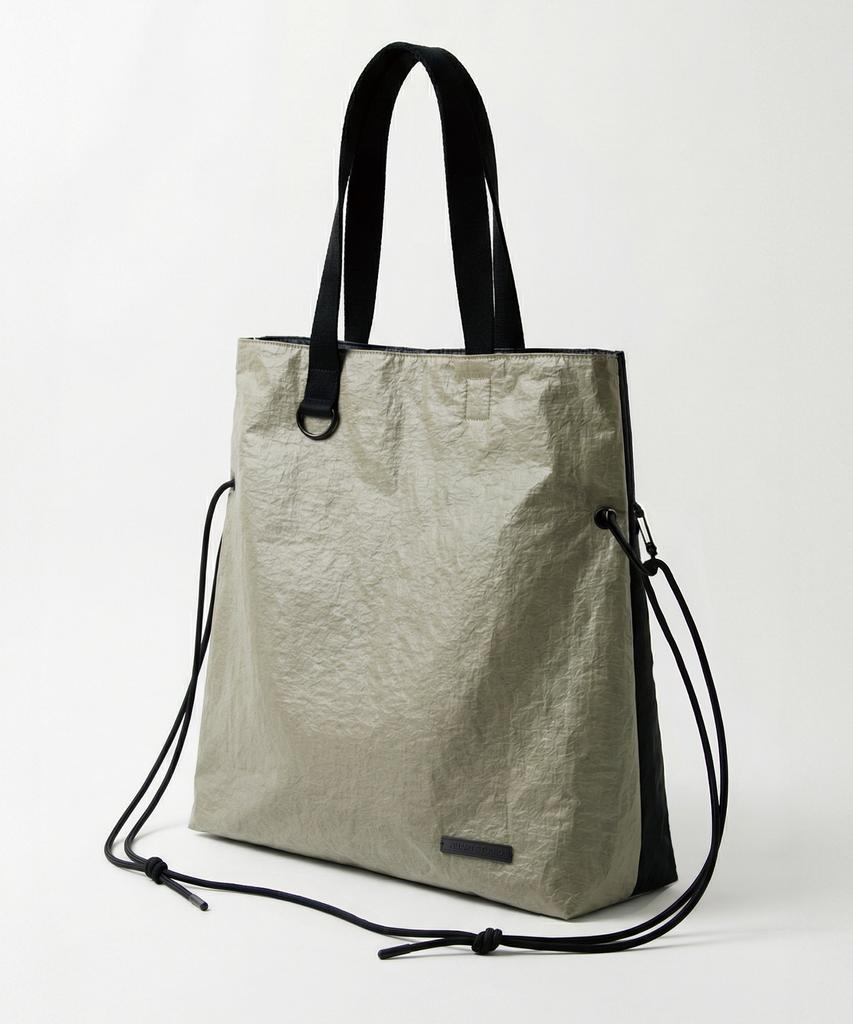 Nuart Studio Lacent Two-Tone Tote Bag_Khaki/Black