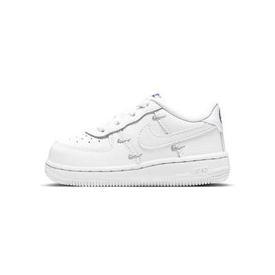 Air Force 1 Lv8 Non-Slip Durable Low-Top Skate Shoes Baby Sneakers White CT4400-100