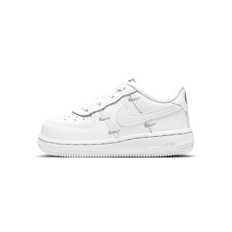 Nike Air Force 1 Lv8 Non-Slip Durable Low-Top Skate Shoes Baby Sneakers White CT4400-100