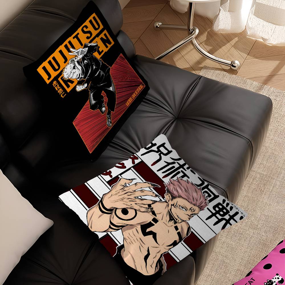 Yuji Itadori and Ryomen Sukuna Personalized Pillow Dust Cover Bedroom Kids Party Decoration Pillowcase Birthday Children Gift