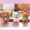 Plush Toy Bear Keychain Keyring Toy Pp Cotton Stuffed Doll Bag Gift Pendant