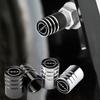 4 Piezas Metal Auto Rueda Neumático Tapas de Válvula Tallo Estuche Para X-trail Qashqai Note Juke Sentra Patrol Navara Micra Accesorios de Coche