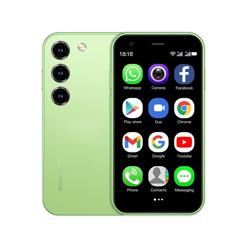 S26 Ultratenký 3G chytrý telefon 3,0palcový čtyřjádrový WCDMA 2 GB RAM 16 GB ROM Dual SIM 5MP Fotoaparát 1580mAh Bluetooth Type-C Android Torch Mobilní telefon