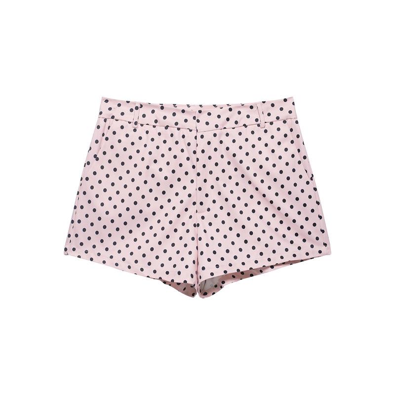 2025 Autumn Women's Polka Dot Puff Sleeve Jacket and Casual Pants Set