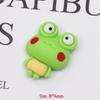 Cartoon Animal Resin Accents: Frog & Bear for Phone Cases, Hair Clips, Cups, Boxes