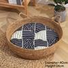 Rattan Cat Bed Four Seasons Universal Hand-Woven Dog Bed Cat Scratching Board Home Cat Mat Cat Bed Cat Bed
