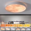 220V 18W, 24W Fixture Lights Moon Indoor Lighting For Bedroom Living Hall Room HOME Decoration Decorate Lusters Lamp Modern LED Wall Lamp