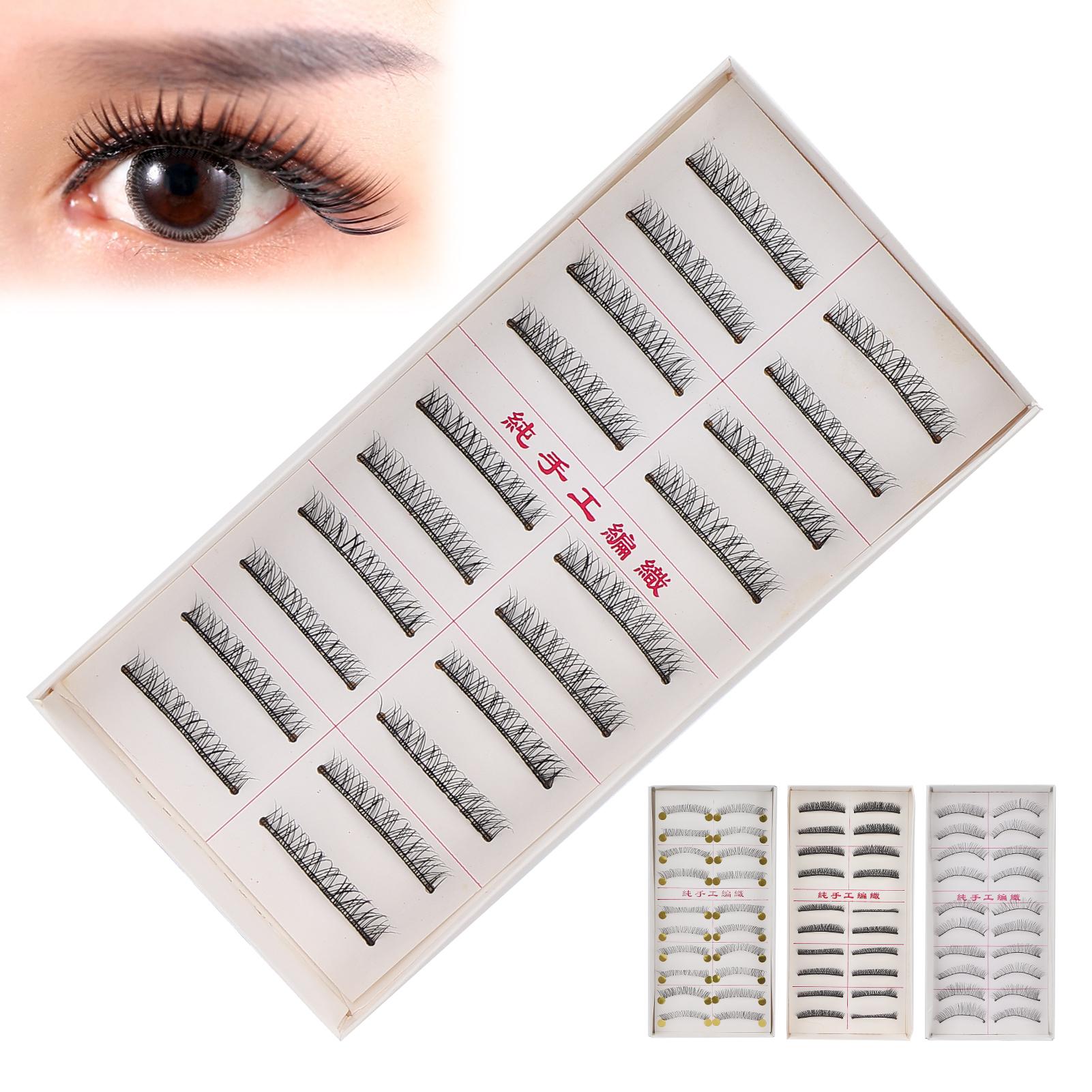 10 пар накладных ресниц 3D ручной работы — фото 10