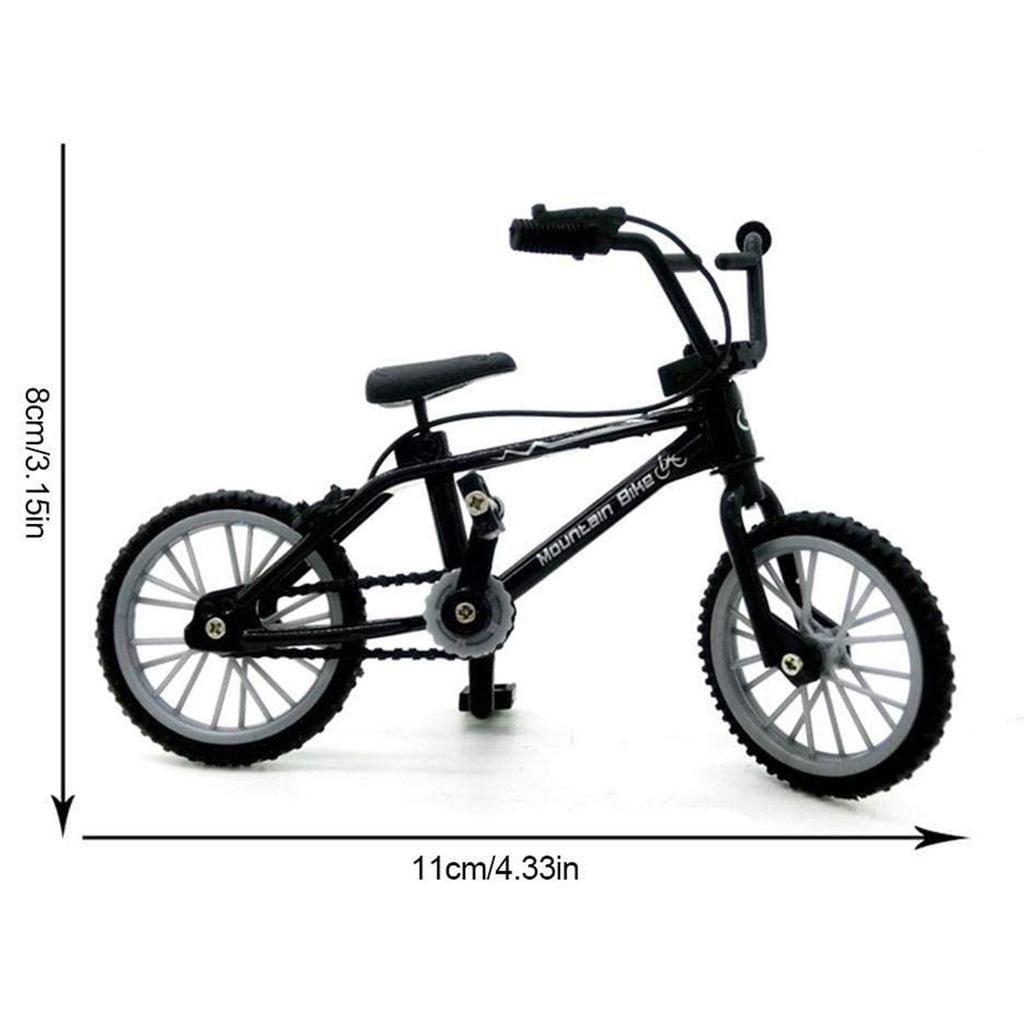 1 stk Retro Legering Mini Finger BMX Sykkel Montering Sykkel Modell Leker Gadgets Gave Leker Modell Mini Bærbar Sykkel For Barn
