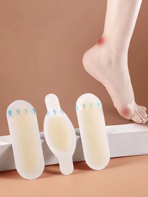 Gel Fersenschützer Schuhe Aufkleber Fußpflaster Klebende Blasenpflaster Hydrokolloid Ferseneinlage Schmerzlinderung Pflaster Fußpflege 1 STÜCK