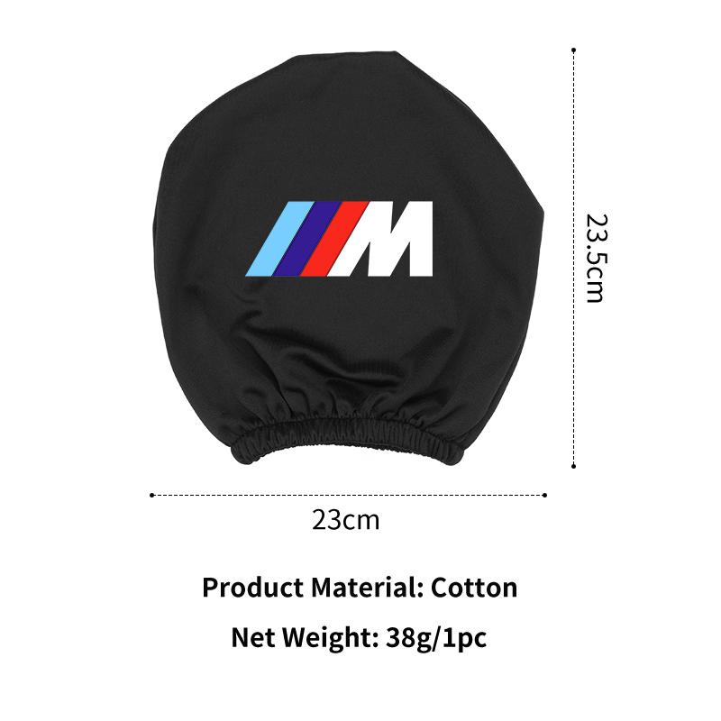 2025 Hot Car Seat Headrest Cover Anti-Dirty Elastic Protective Covers For BMW E90 E87 I01 E60 F25 F26 F44 F45 E36 E34 E39 F01 F1