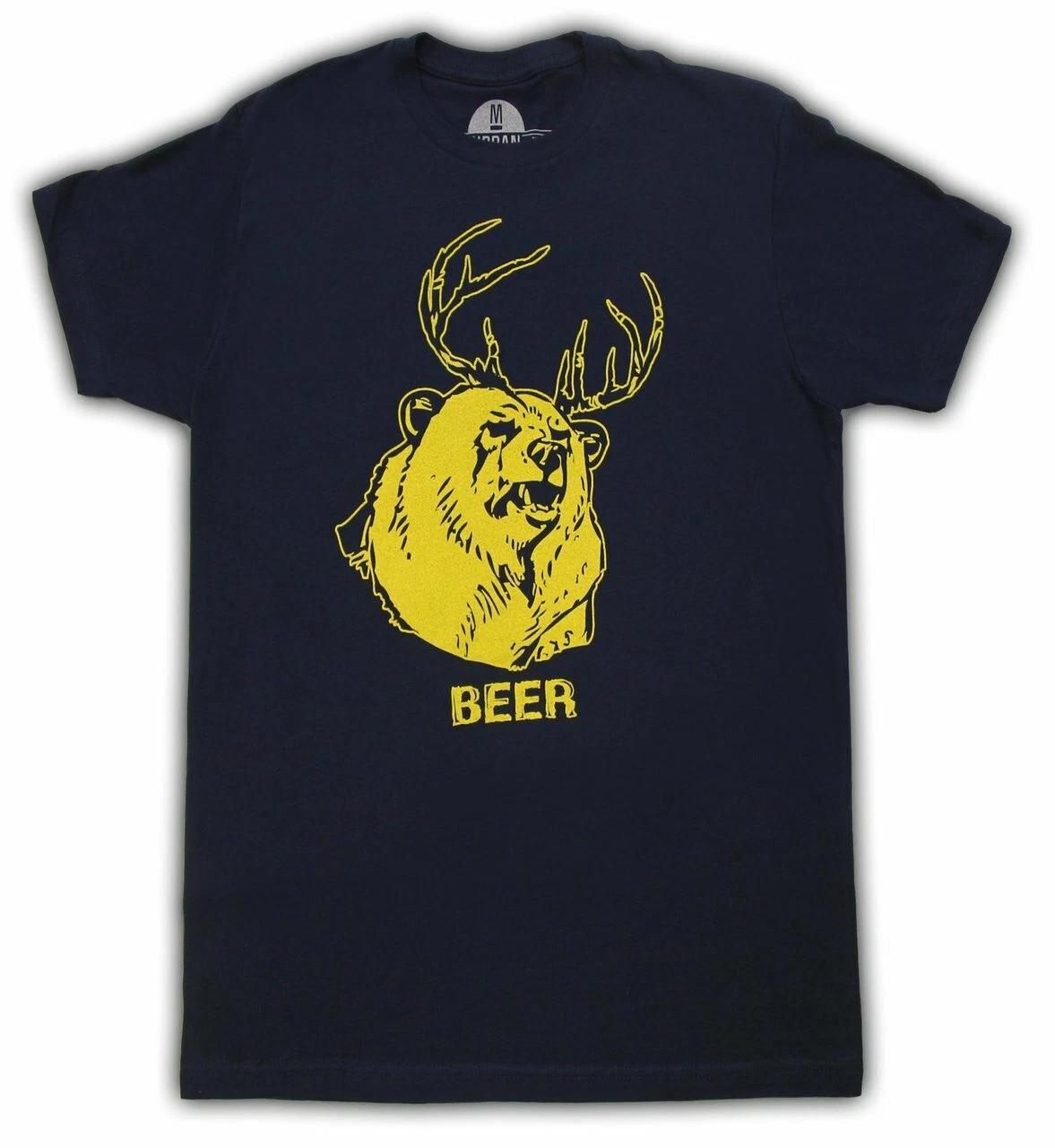 Navy Show Its Always Sunny in Philadelphia Beer Bear + Dear Tee for Cosplay Wear 3XL