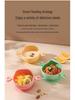 Portable Anti-Spill Baby Elephant Snack Bowl - Silicone Food Storage & Fruit Cup.