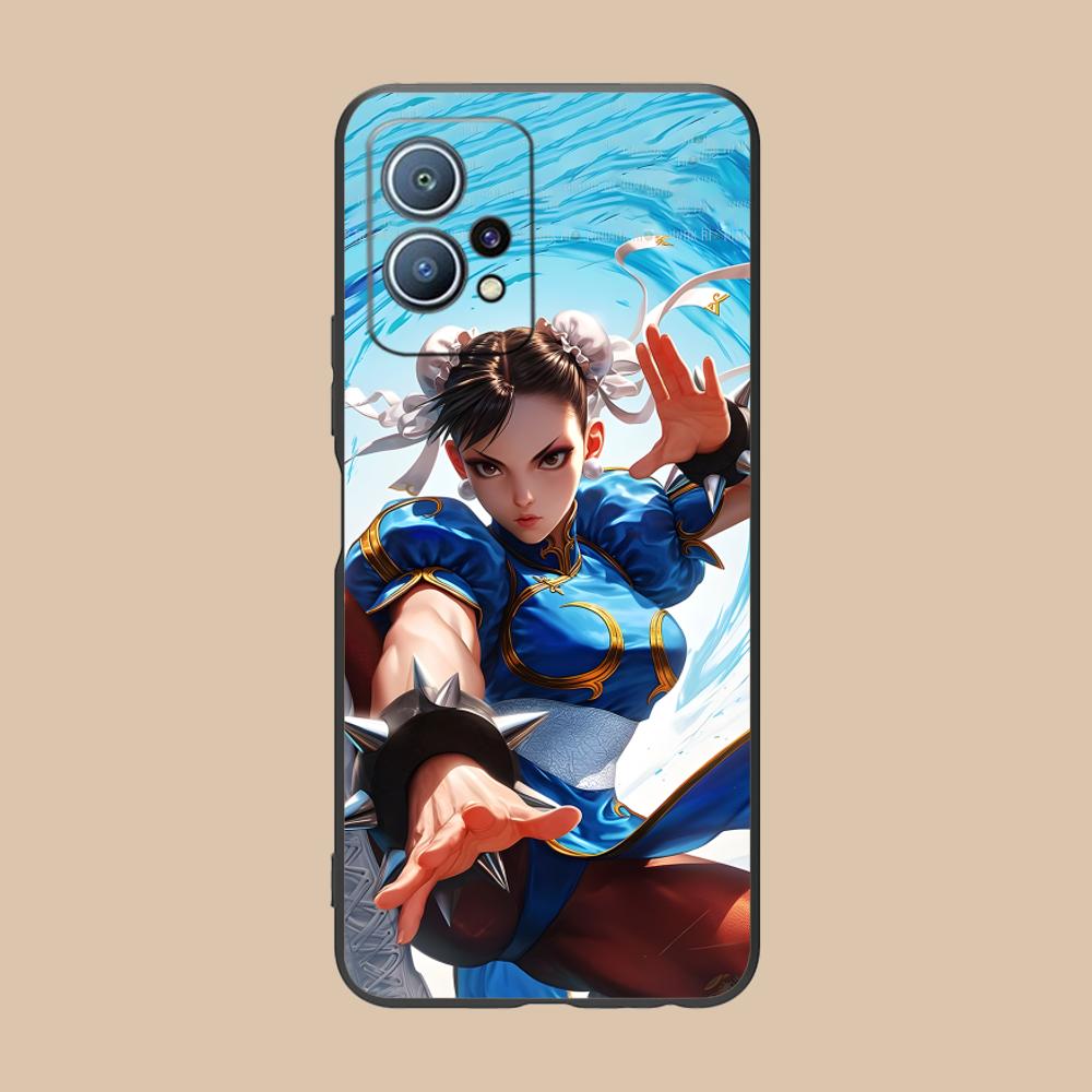 Street Fighter Chunli Phone Case for Huawei P60 P50 P40 P30 P20 P10 P9 P8 Pro Lite Plus Colorful Printing Cover Cellphones Cover