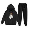 Kids Halloween Hoodie Set Long Sleeve Pullover Sweatshirt with Graphic Print and Matching Pants Comfortable Fit for Boys and Girls