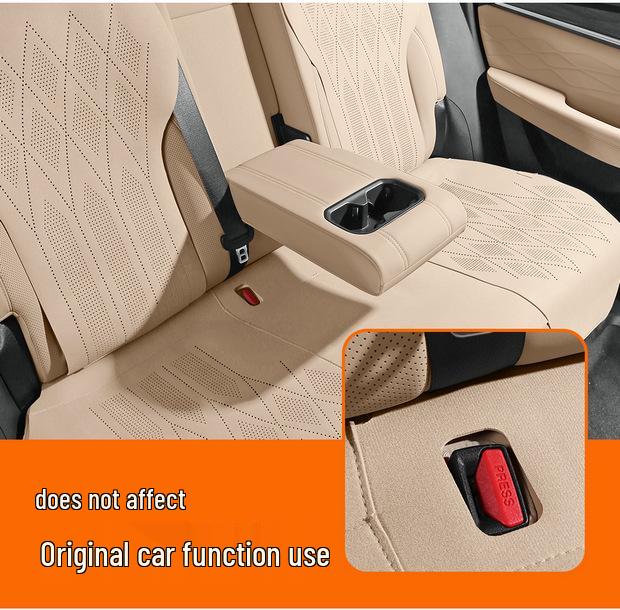 Geely Xingyue L Full Coverage Suede Seat Cushion – Ventilated & Breathable