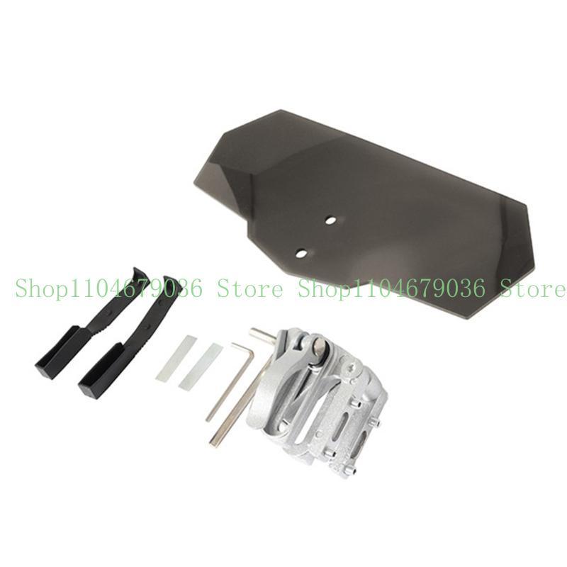 652F Motorcycle Windshield Windscreen Extension Wind Deflector for TRK502