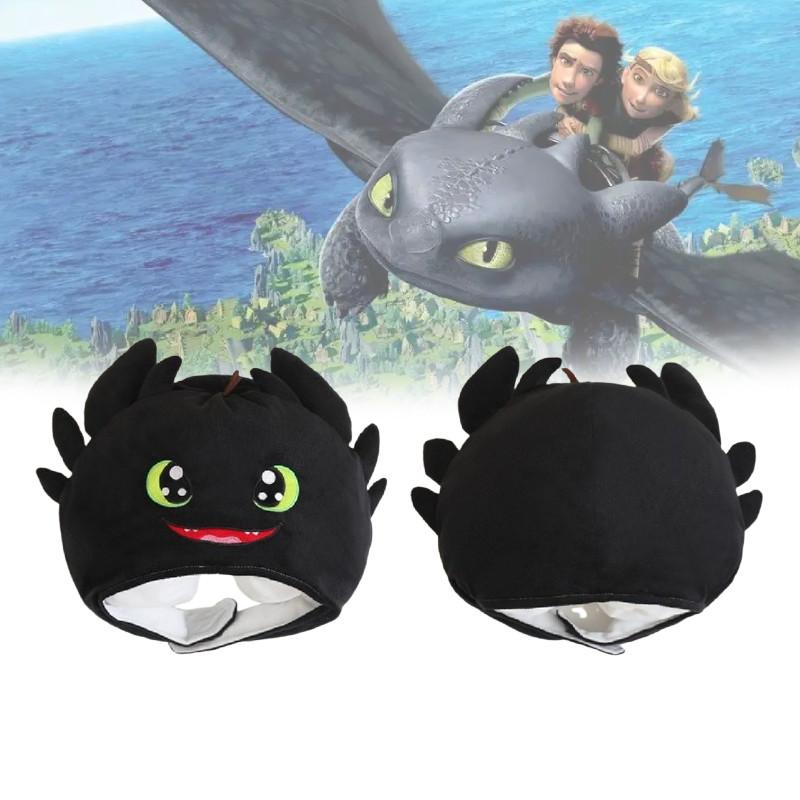 How To Train Your Dragon Monster Headgear Photo Prop With Short Plush For Cosplay And Events