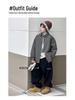 Jungen Herbst/Winter 2025 Karierte Langarmjacke - Dicke, trendige, lässige Hemdjacke für Kinder
