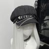 trending products 2025 cap y2k designer luxury hat y2k cap japanese accessories beret y2k stylish hat ladies cap beret lolita