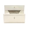 Nina Nina Ricci Garcon Long Venus Ivory Wallet, Perse, 35-3110,