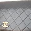 CHANEL No. 4 A03568 Black Lamb Single Full Flap GHardware Push Lock Matelasse 23 Shoulder bag Black/GDHardwareUsed