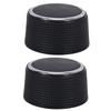 Brand New Car Truck Knob Button For Radio 22912547 2pcs ABS Plastic Car Controls Parts Control Knob Rear Audio