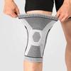 Hot Sale Soft Knitted Nylon Silicone Knee Support Sleeves Workout Basketball Protective Elbow & Knee Protectors