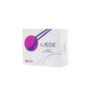 Boule de Geisha - Liebe - Uno Love Ball - Violet et fushia - Silicone médical - Discrète