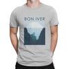 Funny Pop T-Shirt for Men Crew Neck Cotton T Shirts B-Bon Ivers Short Sleeve Tee Shirt Summer Tops