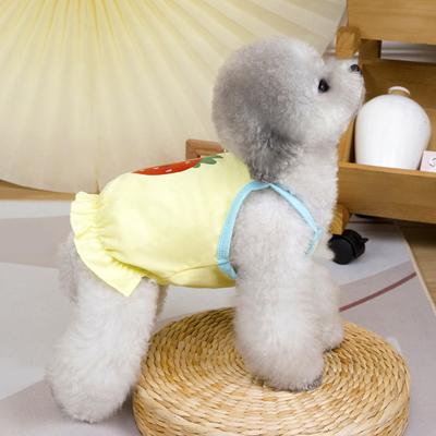 Short Cute Pet Cat Pomeranian Chihuahua Puppy Dog Clothes Summer Thin Vest
