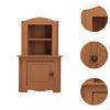 1/12 Dollhouse Display Cabinet Doll Accessories Decoration Simulation Toy