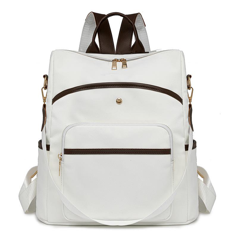 Женская сумка новая мягкая кожаная текстура рюкзак корейская версия модная ретро школьная сумка простой однотонный модный дорожная сумка