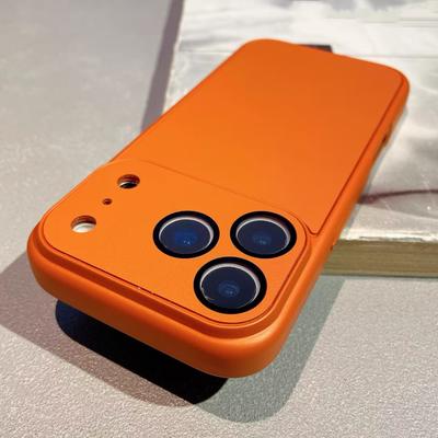 Luxuriöse Matte Hart-PC Matte Slim Hülle für iPhone 17 Air 16 15 14 13 12 11 Pro Max 17pro Galvanisierte Kamerafolie Schutz Frosted Cover