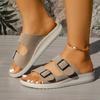 Pegged One-piece Flip-flop for Women - New Style, Anti-slip, Flat-bottom Beach Shoes Devotion