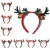 Fawn Horn Christmas Headband Plastic Christmas Elf Headband Cosplay Costume Antlers Headband  Kid