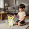 Glow in The Dark Stuffed Animal Toy with Light Pen Luminous Fox Rabbit Bear