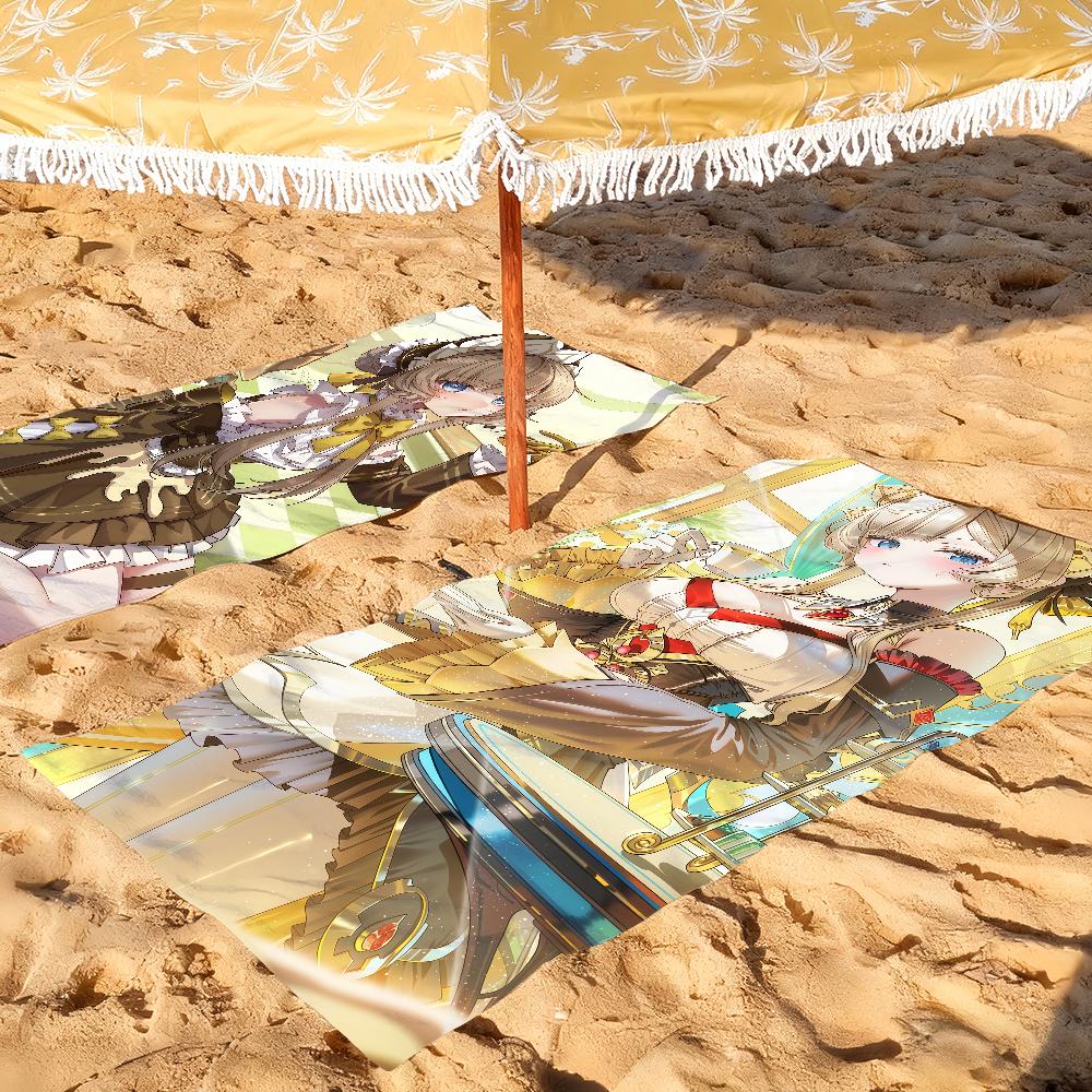 Game Genshin Impact Sandrone Beach Towel For Beaches Yoga Studios Gyms Hot Springs Swimming Pools And Picnics