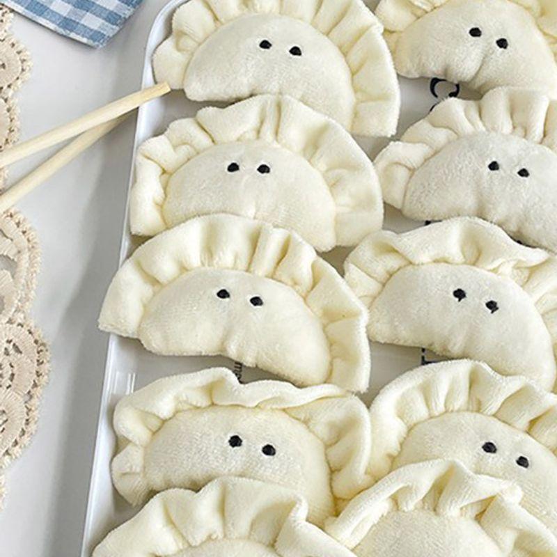 

briskstyle cute dumplings dumpling food doll bag keychain key ring single type