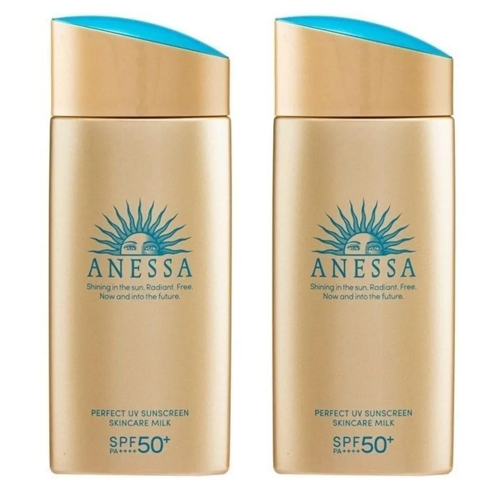 1+1 Shiseido Anessa Sun Care Perfect UV Sunscreen Skincare Milk N 90ml X 2