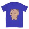 Men Panda BuBu’s T Shirt  Flip Flop on DuDu Bear face   Pure Cotton Clothing Novelty Short Sleeve Round Neck Tees 6XL T-Shirt