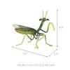 Tooarts Praying Mantis Wall Ornaments Iron Insects Mini Animal Craft Garden Micro Landscape Photography Props