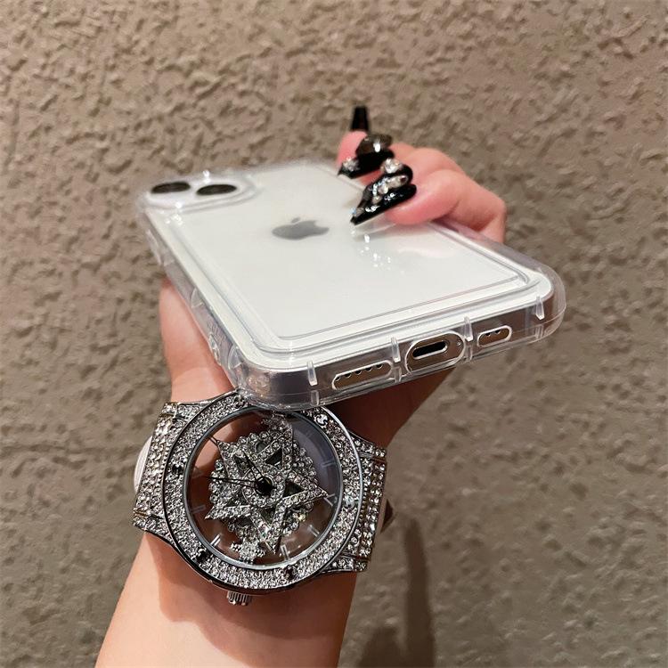 Photo Frame Airbag for Apple 17PRO Shock-absorbing Transparent Phone Case for IPhone XSMAX/16 Minimalist Protective Case